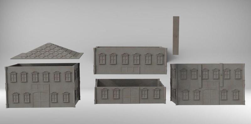 28MM TWO FLOORS HOUSE