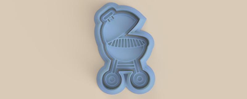 Grill cookie cutter (Grill cookie cutter)