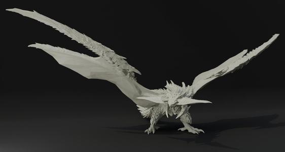 Rey Dau- Monster Hunter Wilds action figure