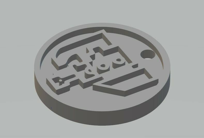 Monster Hunter Loaded Axe Key Chain