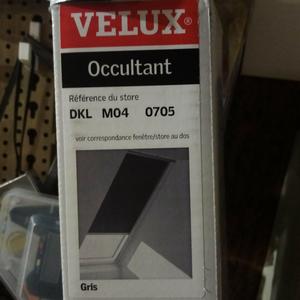 Handle for Velux blackout blind