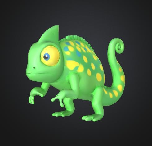 Decorative chameleon