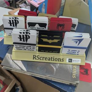 Bookmark-Editable Page Marker With Holder