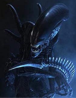 simple poseable xenomorph