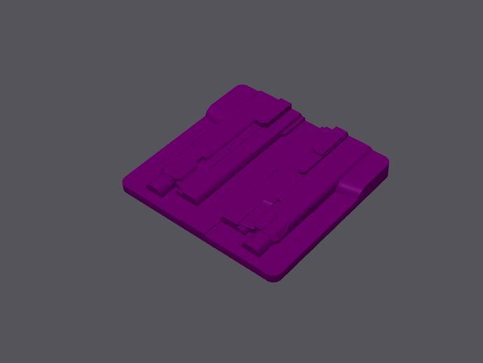 Smith & Wesson Equalizer W/ Streamlight TLR-7 HL-X HOLSTER VAC PRESS MOLD