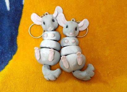 Chinchilla Keychain