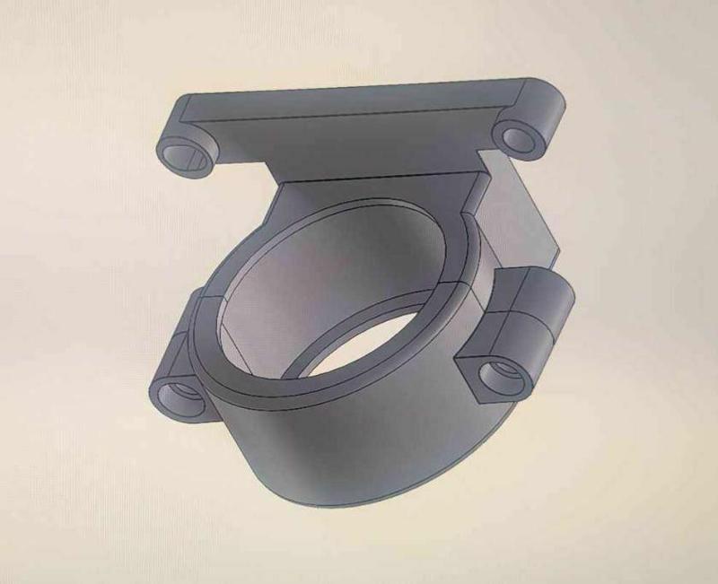 BMW e30 C01 Connector Harness Holder on Firewall