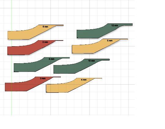 brake brake brake roughing gauge balata