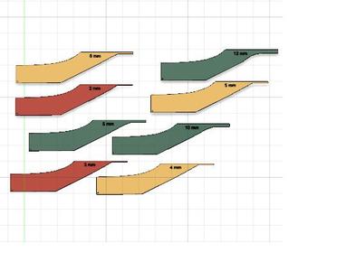 brake brake brake roughing gauge balata
