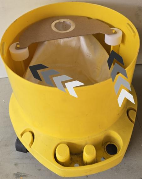 Kärcher vacuum cleaner dust bag holder support