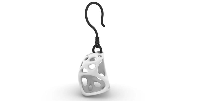 biogrid drop earring no3