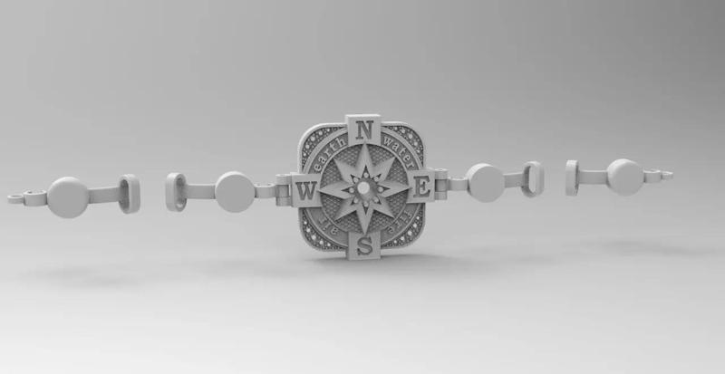 pulsera brujula