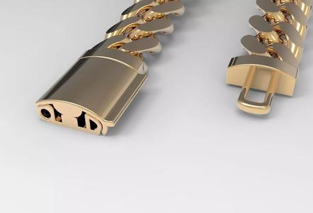 light wieght cuban chain BRACELET