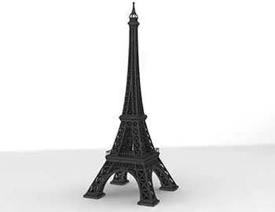 Eiffel Tower 3D Model