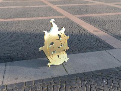 baroque ornamental pattern floral motif