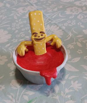 Fry In Ketchup catsup  Figure