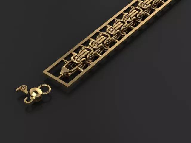 One piece fusion  is cast directly 3D print king chain