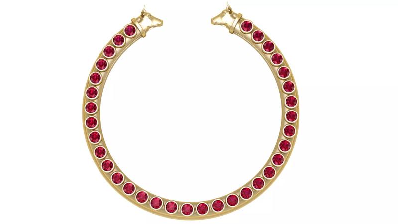 gold necklace pendant