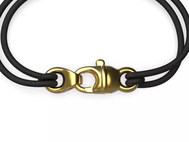 Gold Lobster Claw Clasp Bracelet Chain