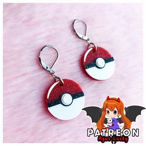 Pokeball Earrings