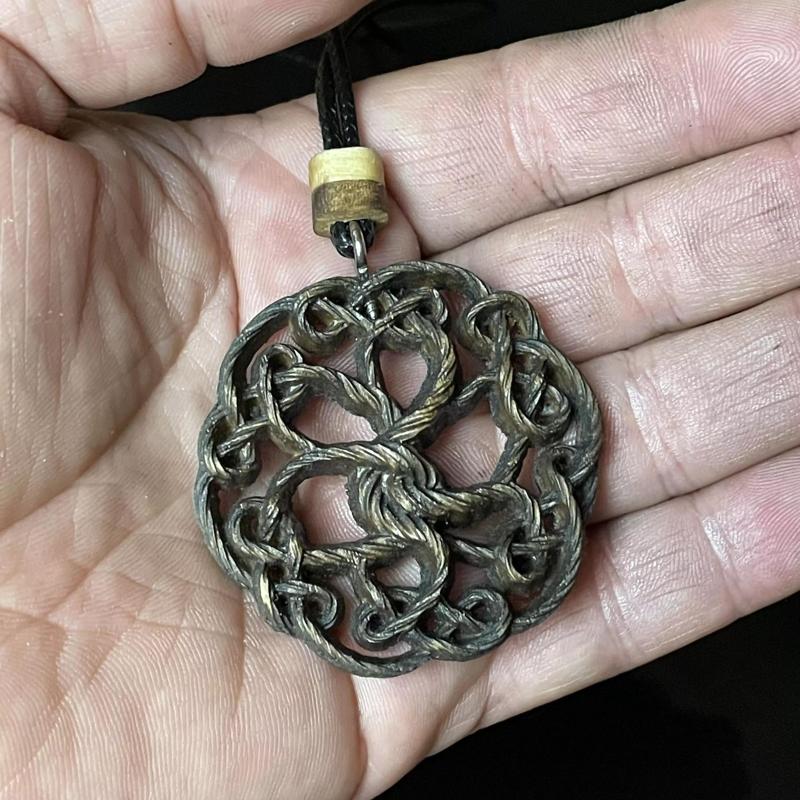 Celtic Tree of Life Wooden Pendant Necklaces