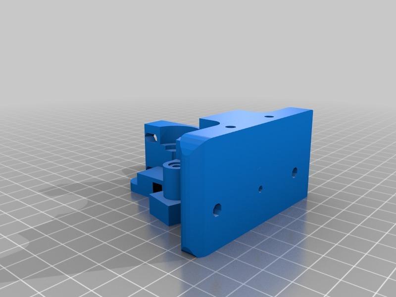 Cuerpo del extrusor para filamento 1.75mm -impresora Prusa i3- Remix del Greg's Wade reloaded