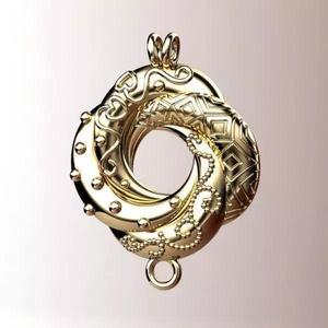 Algerian Love Knot necklace - inspired by James Bond movie