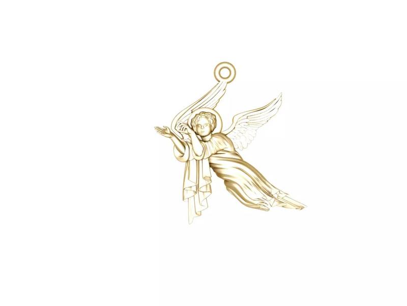 ANGEL in gold