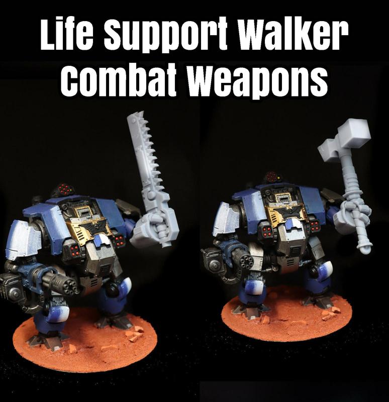 Redeeming Life Support Walker Mech Combat Weapons
