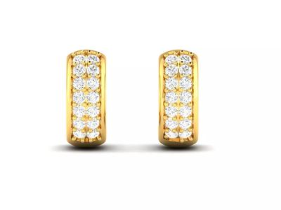 diamond hoop