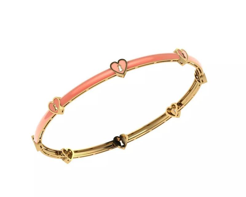 Heart Lock Bracelets