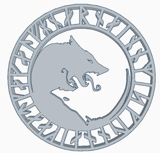 Skoll and Hati, the wolves of the Sun and Moon in Norse Mythology