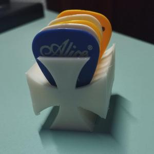 Iron Cross Guitar Pick Holder