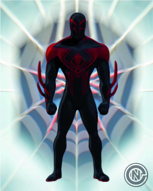 MIGUEL O'HARA SPIDERMAN 2099 ACROSS THE SPIDERVERSE - THROUGH THE SPIDERVERSE