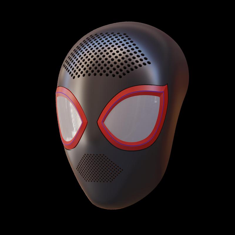 FACESHELL MILES MORALES SPIDER-MAN ITSV