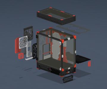 Voron V.PC - 3D Printed Computer Case