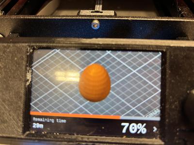 Practice or Surrogate Egg for Model Rocket Launching