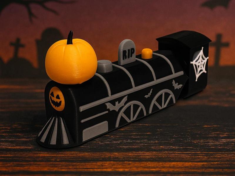 Halloween Train Whistle –Spooky Trick or Treat Toy
