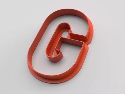 Cookie cutter - English alphabet - Letter G