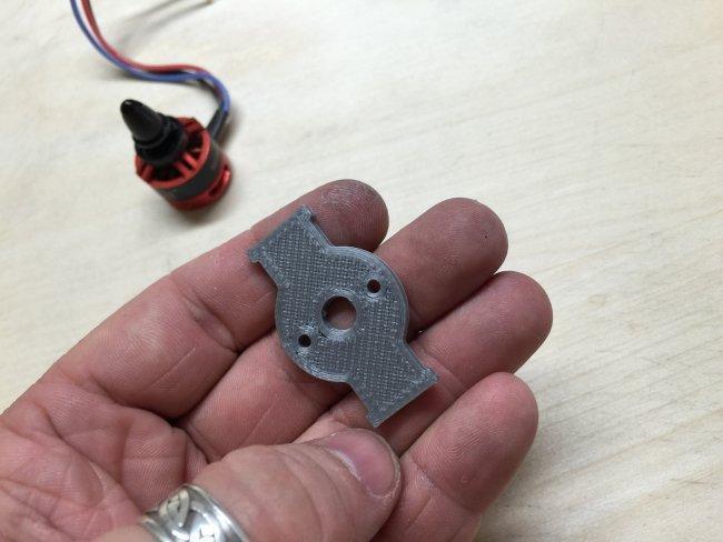 DYS 1806 2300kv motor mount