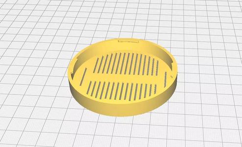 Cover for glasses with gaps 70 mm