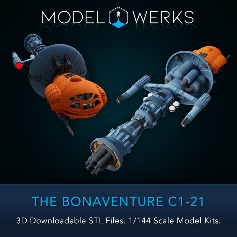 Bonaventure C1-21 Early Warp Ship
