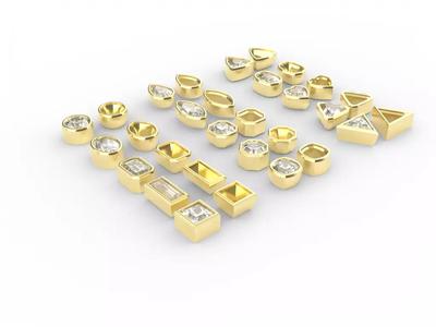 Ready-made Stone Setting Goldsmith Bezel