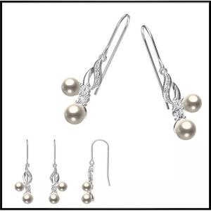 JCD Format Elegant gold pearl earrings jewellery design course