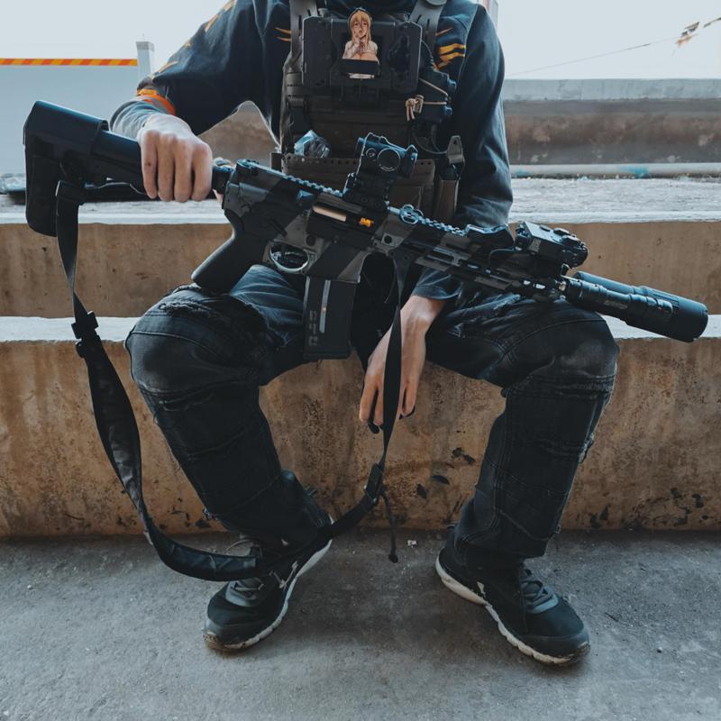 SPECTER CAT TSWIF with AI’s Lil Bomb Blast Diverter For Airsoft