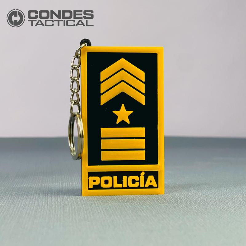 LLAVERO COMISARIO (KEYCHAIN) - POLICIA NACIONAL COLOMBIA