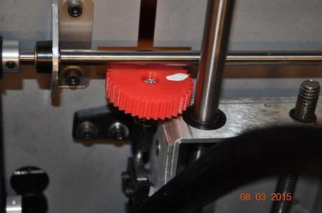 Z knob for Solidoodle 4 with glass build plate