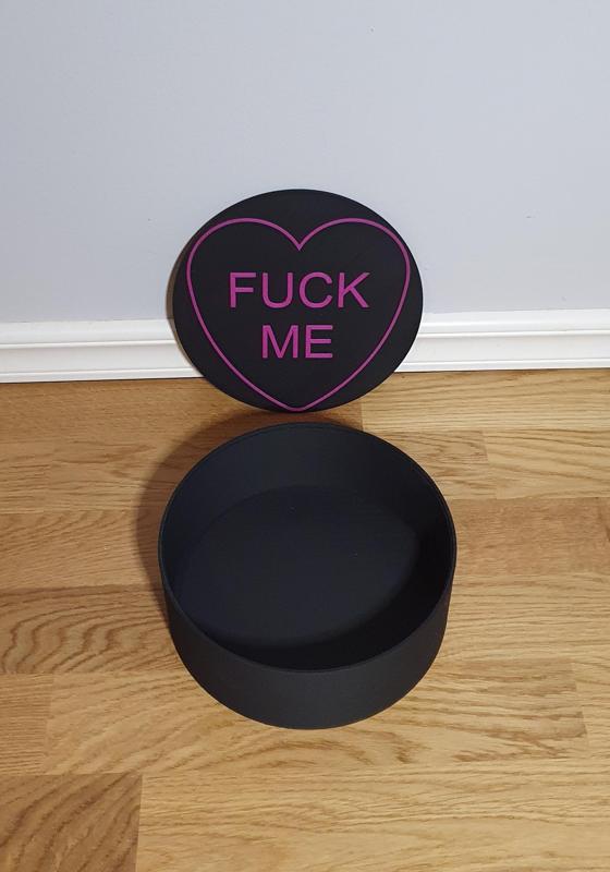 Love Heart Box "Fuck Me"