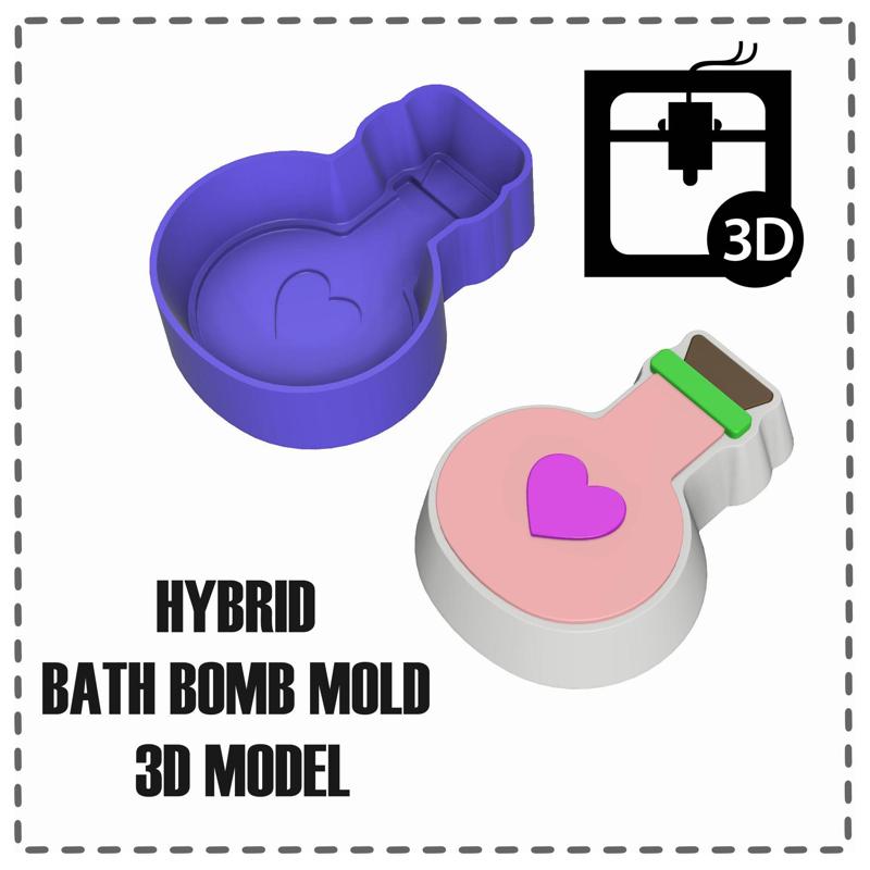 Love Potion Bath Bomb Mold