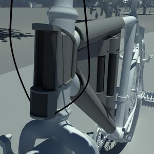 Bicycle Gear Night LEDs & Samsung S6 Phone (USB Charger + Holder) 